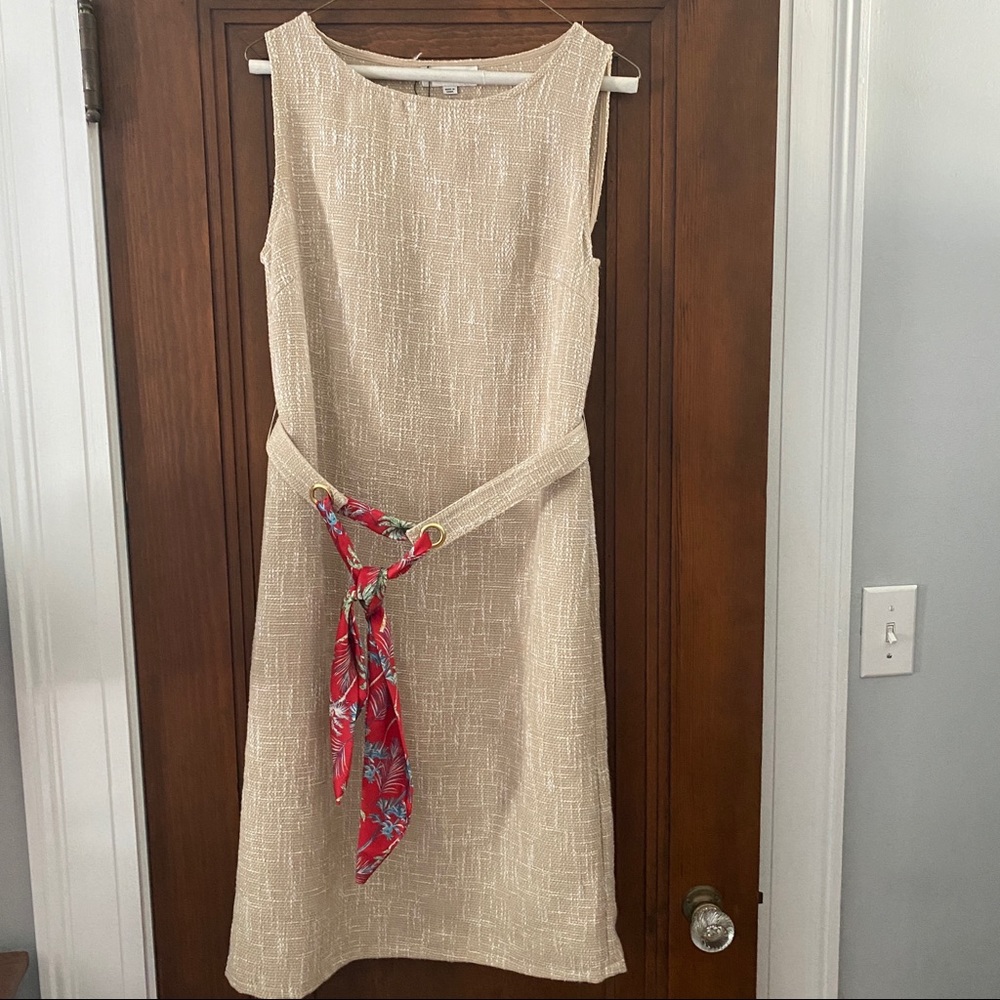 NEW WITH TAGS Talbots style woven dress